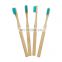 Wholesale Biodegradable Bamboo Charcoal Bristles Toothbrush Adult Bamboo Toothbrush