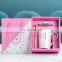 High Quality Nordic Style Coffee Mug Set Ceramic Coffee Cup Mug Box Set,New Products Ceramic Coffee Cups Pink Tea Gift Mug Set/