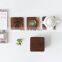 Wholesale japanese style square black walnut wood coasters teapot cup mat 10x10x1.2cm