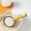 Selling Round Professional Customized Kitchen White PP Single Small Plastic Measuring Spoon