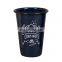 Wholesale custom logo stainless white stainless steel enamel cup