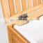 Home Folding Bamboo Hamper Basket Includes Machine Washable Cotton Canvas Liner Laundry Hamper Clothes Storage Basket