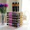 acrylic rotating lucite lipgloss holder makeup organizer acrylic spinning lipstick tower