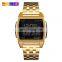 SKMEI 1368 Men's Sport Watch Digital Movement Stainless Steel Band Watch Luminous Week Date