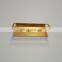 Manufacturer ZHONGLIAN Custom Aluminium 6063 Extrusion With Golden Powder Coating