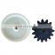 plastic Pa6 Mc Nylon pulley wheels high hardness heavy machinery nylon pulley