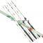 Byloo 1.5m transparent solid fiberglass two section spinning shrimp rod fishing sea deep water