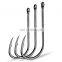 Cheap 100pcs /box New Fishing Hooks High Carbon Steel Fishing Hooks