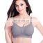 Seamless Customized Padded Bra One Piece Girl Traceless Laser Cut Night Bra for Woman Sporty
