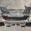 Genuine Body Kits For Audi A3 Modification RS3 Front Car Bumpers With Grille Flog Lamp Grille Front Lip Rear Diffuser With Tips