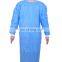 Medical SMS Non-woven EN13975 Reinforced Sterile Surgical Gown