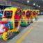 Family Kids Mini Funny Electric Shopping Mall Park AmusemenTrain Battery Trackless Train For Sale