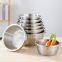 304 Stainless steel multi-purpose dish mixing bowl salad bowl kitchen dish set basin