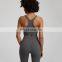 Custom Logo High Neck Racer Back Shockproof High Support Good Quality Sports Yoga Bra Crop Top Women Training Fitness Gym Wear