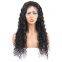 Deep Wave 13x4 Front wig Human Hair Wigs Brazilian Human Hair Wigs Natural Color