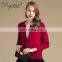 Soft Warm Short Cashmere Cardigan Solid Color Full Zip Woman Cashmere Sweater