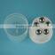 30ml white empty plastic soft cream tube with different heads