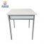 Product descriptions from the supplier Overview Product Description Size 700*700*750mm Desk TOP Top is MDF 18MM, PVC edges Frame Round Tube with Powder Coating Packing Folding legs, CKD,1 set/Carton Color White top,Gray base like,Maxima chair RAL  Product