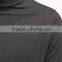 2016 new design high quality plain men high neck sweatshirt