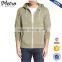 Custom Trim Fit Contrasting Zipper Heathered Hoodies