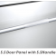 Draw freezer - 110L, Stainless Steel, Built-in or free standing, indoor or outdoor, touch pad digital control