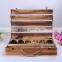 100% Eco-friendly 6 Bottles Pine Wooden Wine Box for Sale