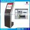 OEM Custom Self Service Touch Information Kiosk with Finer Printer,2D Scanner,Thermal Printer Peripherals