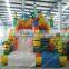 Manufacturer direct sell inflatable water slide with pool/0.55mm PVC tarpaulin made slide with pool