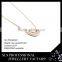 2015 fashion18k gold jewelry gold plated jewelry silver necklace open Lips shape chain necklace