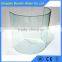 Float glass type curve and flat shape tempered glass