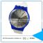 Lady sports latest design silicone watch interchangeable silicone strap watch