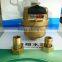 Plastic material volumetric water meter from water flow meter