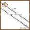 fashion hip roll jewelry decorative ball chain