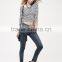 New Arrival Washed fashion knitted tall women's fancy denim jeans ladies sex jeans women's fashion butt lifting skinny jeans
