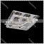 Contemporary LED Crystal Lamp Square Fixture Crystal Ceiling lamp
