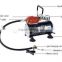 Best Selling Products 12V Airbrushing Compresor With CE Certificate