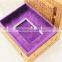 Single leather perfume box packaging