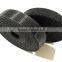 Black injection hook and 100% nylon loop straps double side hook and loop