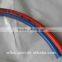 High Quality High Pressure PVC Fiber Reinforced Oxygen and Acetylene Red and Blue Twin Welding Hose