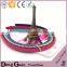 2016 new design baby girl cotton chiffon headbands metal free hair tie feather fascinators and bands