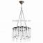 2016 new design unique pendent light glass metal chandelier for hotel and bar