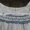 Hand Embroidered and smocked Baby Dress