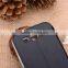 Two Open Front Window View Leather Case Simple Style Ultra Light Phone Case For Samsung