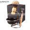 High quality wood handle shaving brush set shaving stand