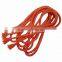 handmade yarn dye cotton braided cord with double tassle end