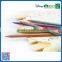 high quality OEM natural wooden pencil without eraser for gift