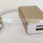 Durable metal shell USB adapting converter cable Type C to thunberbolt adapters