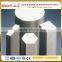 China factory customized anodized 6061 extruded aluminum hexagon tube profile