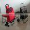 Folding shopping trolley bag with chair
