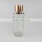 100ml cylindrical bottle glass perfume bottle with golden cap                        
                                                Quality Choice